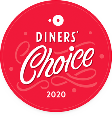 Diners' choice 2020 mark